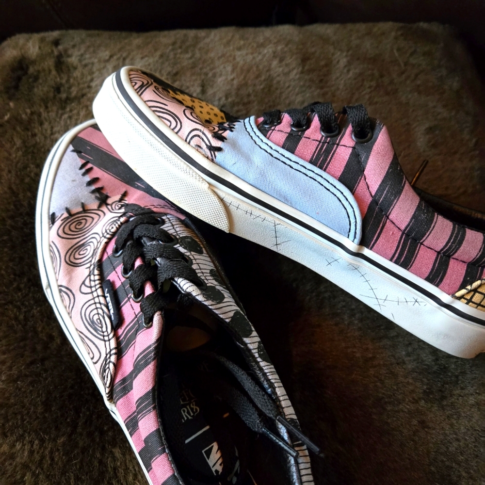 Van Sally Nightmare Before Christmas shoes, gently used. Size 3
